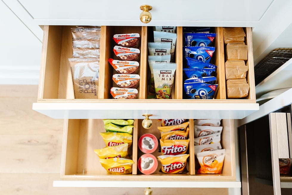 IT'S ORGANIZED, Clearly the Snack Zone